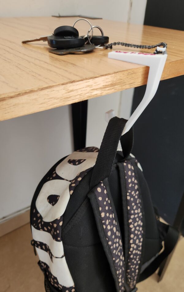 Gancho Soporte para Colgar Carteras en Mesa