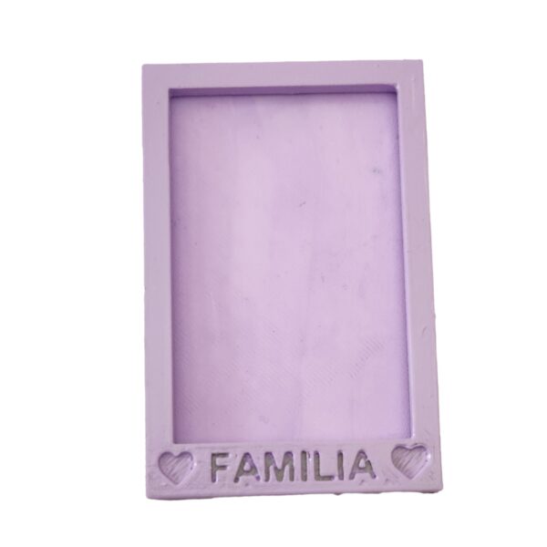 Marco De Fotos Magnético Violeta pastel